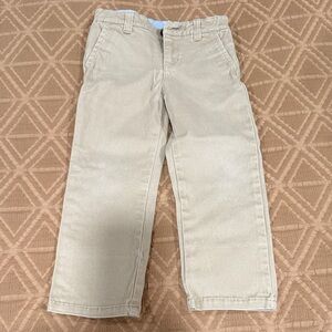 Janie and Jack Cream Casual Pants